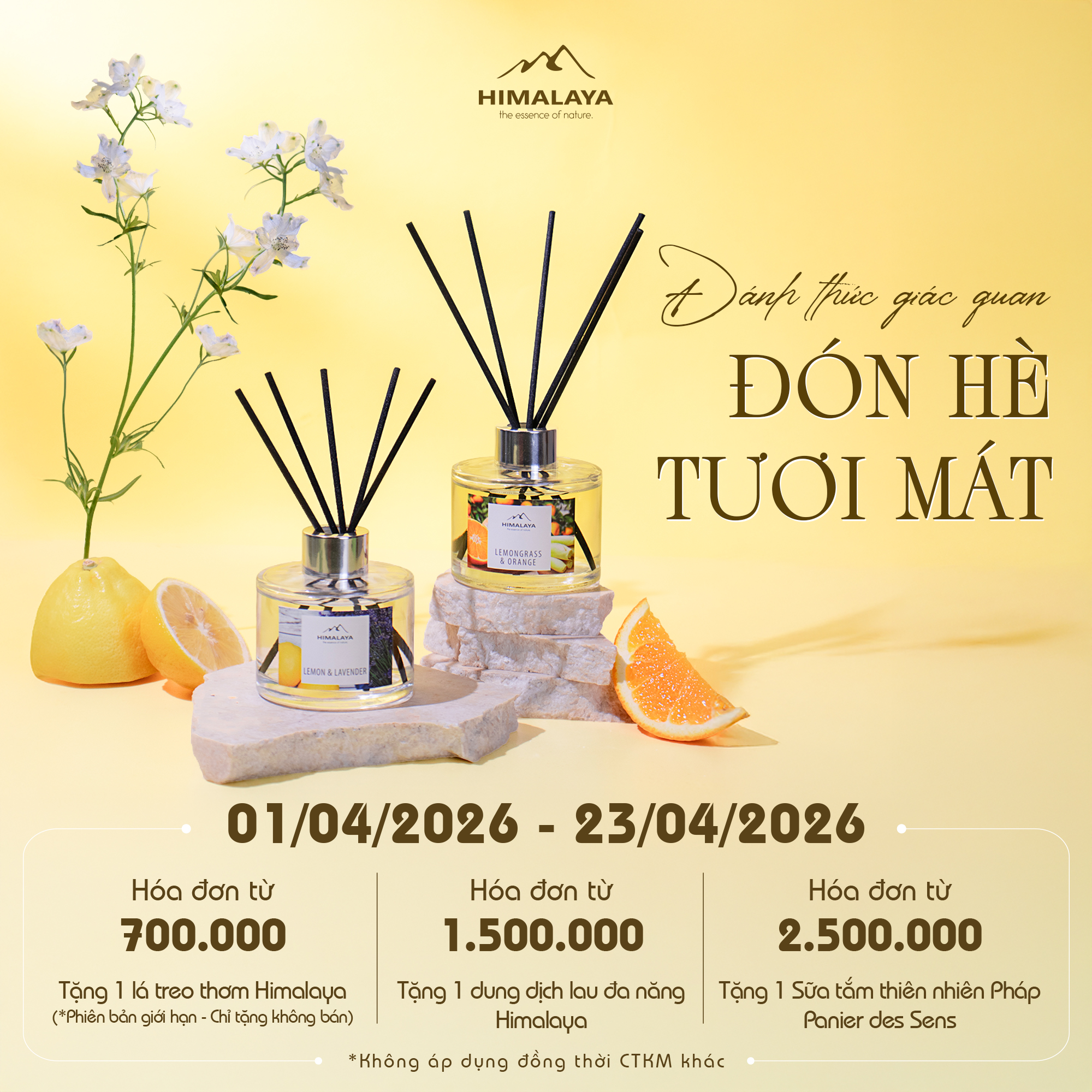 ĐÁNH THỨC GIÁC QUAN – ĐÓN HÈ TƯƠI MÁT CÙNG HIMALAYA